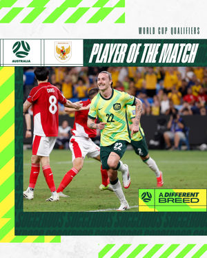 Image post by @socceroos on Instagram
