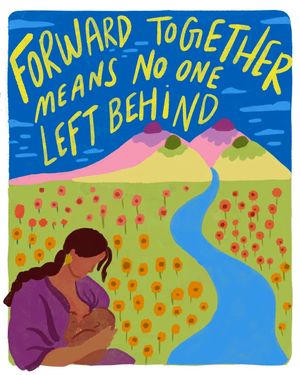 Image post by @momsrising on Instagram