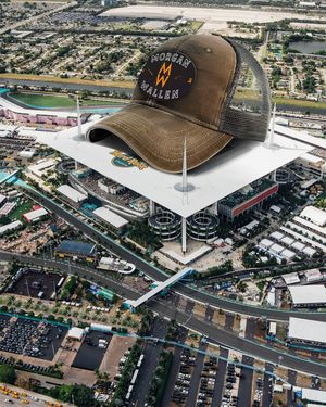 Image post by @hardrockstadium on Instagram