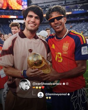Image post by @laureussport on Instagram