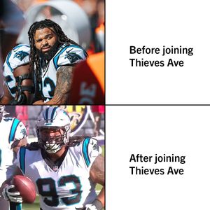 Image post by @panthers on Instagram