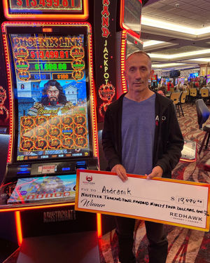 Image post by @redhawkcasino on Instagram