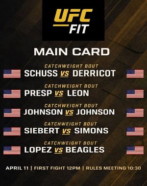 Image post by @UFCFITPuyallup on Facebook