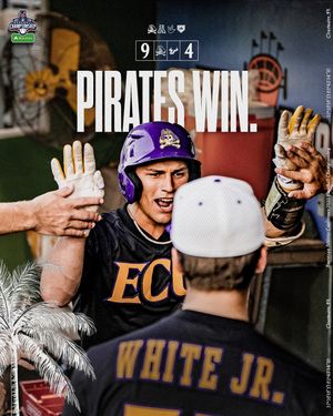 Image post by @ecu_baseball on Instagram