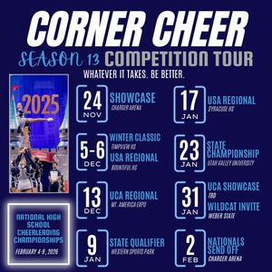 Image post by @corner_canyon_cheer on Instagram