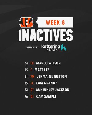 Image post by @Bengals on Twitter