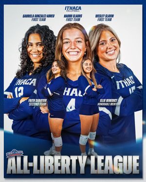 Image post by @ithacavolleyball on Instagram