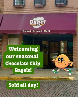 Image post by @bagelstreetdeli on Instagram