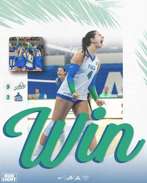 Image post by @fgcu_vb on Instagram