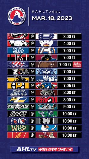 Image post by @TheAHL on Twitter/X