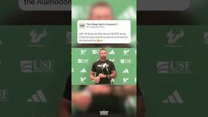 Video post by @collegesportsco on YouTube