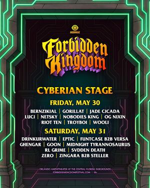 Image post by @forbiddenkingdomfest on Instagram