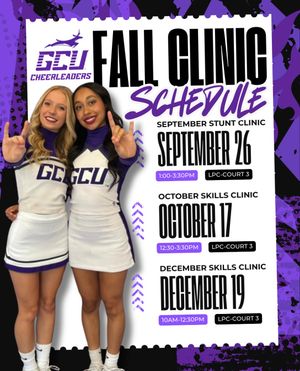 Image post by @gcucheerleaders on Instagram