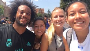 Image post by @UCLAWSoccer on Twitter