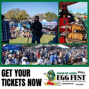 Image post by @chainoflakeseggfest on Facebook