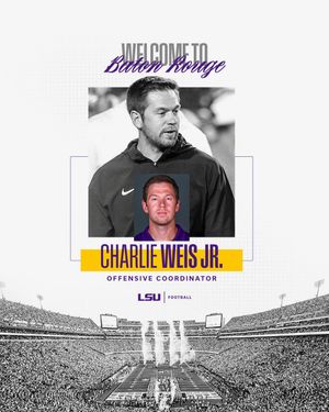 Image post by @lsufootball on Instagram