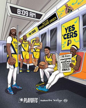 Image post by @pacers on Instagram
