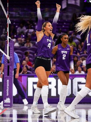 Image post by @tcuvolleyball on Instagram