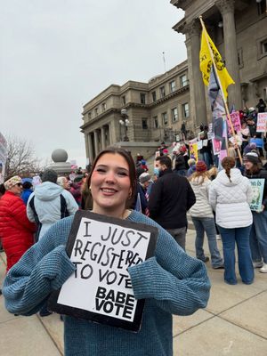Image post by @babevote on Instagram