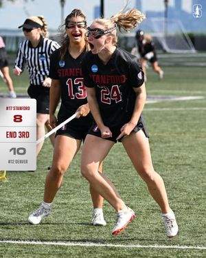 Image post by @StanfordWLax on Twitter