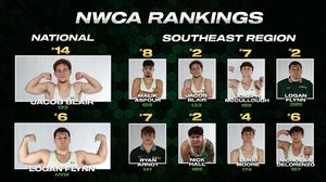 Image post by @dvuwrestling on Instagram