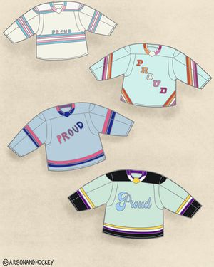 Image post by @arsonandhockey on Instagram