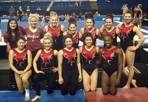 Image post by @stanfordgymnastics on Instagram