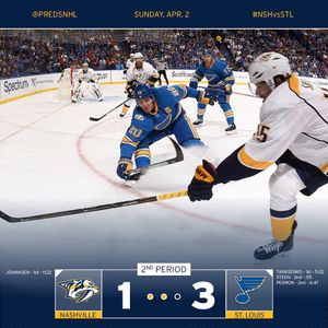Image post by @predsnhl on Instagram