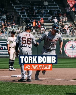 Image post by @tigers on Instagram