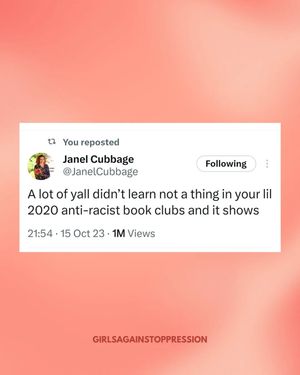 Image post by @girlsagainstoppression on Instagram