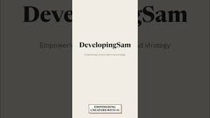 Video post by @developingsam1597 on YouTube