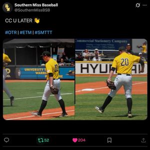 Image post by @southernmissbsb on Instagram