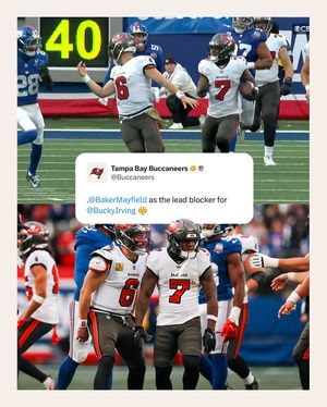 Image post by @buccaneers on Instagram