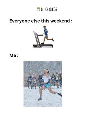 Image post by @chicknlegsrunning on Instagram