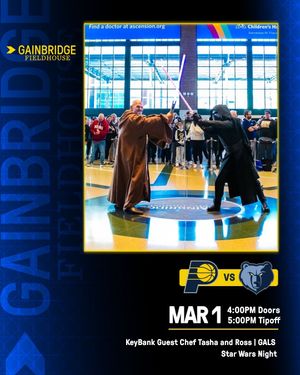 Image post by @gainbridgefieldhouse on Instagram
