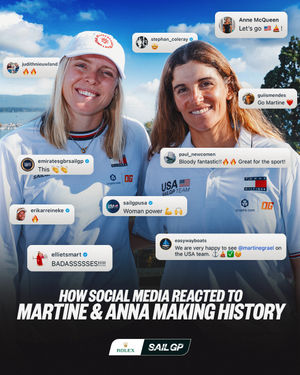 Image post by @sailgp on Instagram