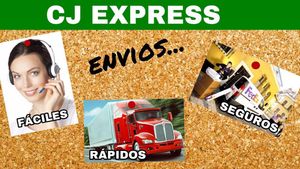 Image post by @cjexpress.paqueteria on Facebook