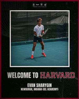 Image post by @harvardmenstennis on Instagram
