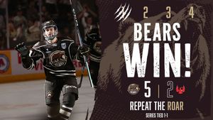 Image post by @TheHersheyBears on Twitter