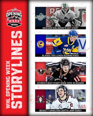 Image post by @westernhockeyleague on Instagram