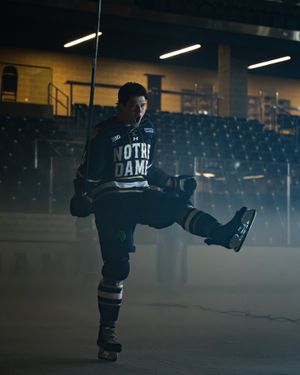 Image post by @nd_hockey on Instagram
