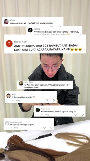 Video post by @budiputrahair on TikTok