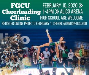 Image post by @fgcu_cheer on Instagram