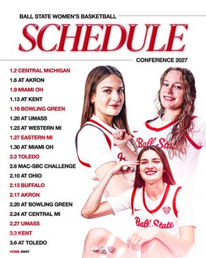 Image post by @ballstatewbb on Instagram