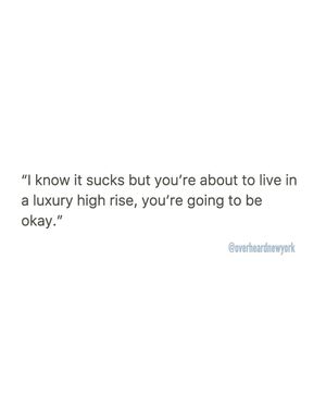 Image post by @overheardnewyork on Instagram