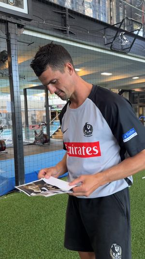Video post by @collingwoodfc on Facebook