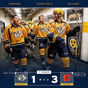 Image post by @predsnhl on Instagram