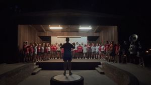 Video post by @IUbands on Facebook