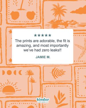 Image post by @kinderclothdiapers on Instagram