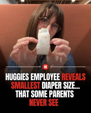 Image post by @huggies on Instagram
